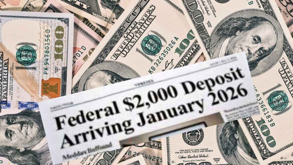 Depósito federal de $2,000 en enero 2026: Lo que los estadounidenses deben saber